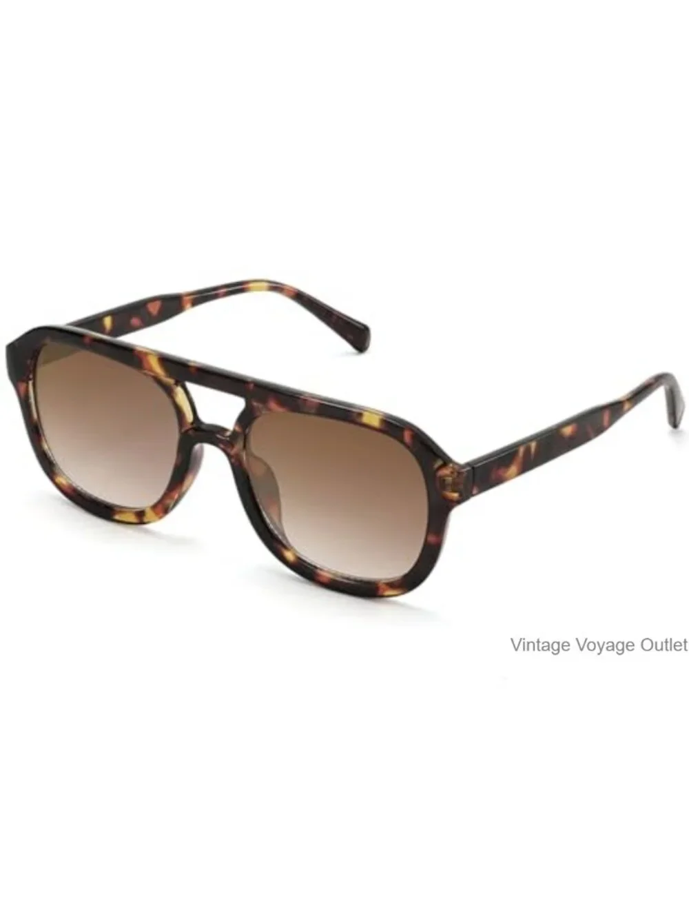 Retro Aviator Sunglasses Women Men Square Pilot Shades UV Protection